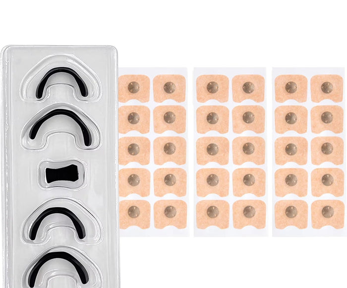 Kit clip nasal magnetico y 15 parches de repuesto