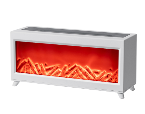 Difusor de Aromas Chimenea 3D con Control Remoto — Humidificador Ultrasónico con Llama Simulada y Temporizador